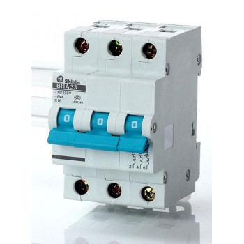 Миниатюрен автоматичен прекъсвач MCB 3P 6kA C-32A Shihlin